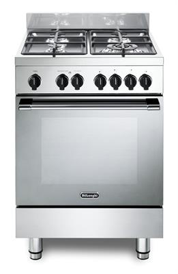 GEMMA66M2 CUCINE F.S. 60x60 GAS/ELET. INOX A GEMMA DE LONGHI