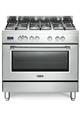 PRO96MX CUCINE F.S. 90x60 GAS/ELET. INOX A PROFESS. DE LONGHI