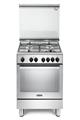 PEMX64 CUCINE F.S. 60x60 GAS/ELET. INOX A PREMIUM DE LONGHI