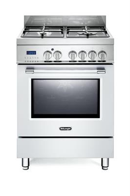 PRO66MW CUCINE F.S. 60x60 GAS/ELET. B.CO A PROFESS. DE LONGHI