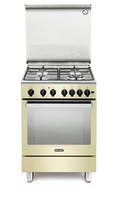 PGVC64 CUCINE F.S. 60x60 GAS/GAS CREMA   PREMIUM DE LONGHI