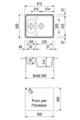 ROXANA LAV. 86X50 2V INC. UG.AVENA PLADOS