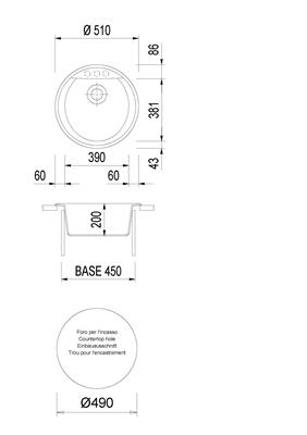 HARMONY LAV.    51 2V INC. UG.B.CO OPALE PLADOS