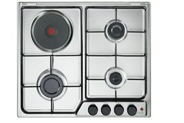 FFI36ER P.COTT.  3+1 GAS/ELET. INOX  FAMILY DE LONGHI