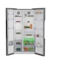 GN1603140XBN FRIGO NOFROST F.S.179X91X70 SIDEBYSIDE INOX BEKO