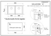 ONE LAV. 838X559 2V SOTTOTOP UG. BIANCO LATTE 58 PLADOS